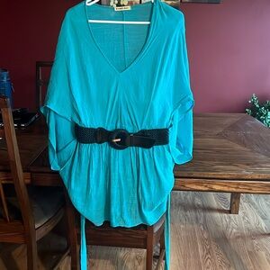 Double zero brand women top with belt